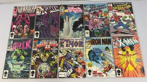 Misc. Old Collectible Marvel Comics Including Hercules And More (Bagged)
