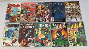 Misc. Old Collectible Marvel Comics Including Doctor Strange And More (Bagged)