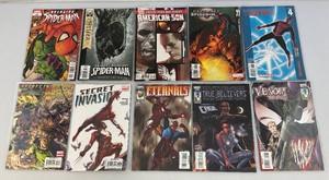 Misc. Old Collectible Marvel Comics Including Amazing Spider-Man And More (Bagged)