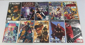 Misc. Old Collectible Marvel Comics Including  Ghost Rider And More (Bagged)