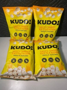 BP - KUDO Salty Sweet Kettle Korn Protein Popcorn (Lot of 4)