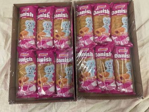 NC 1 - Bimbo Danish Berry & Cheese Puff Pastry 5 Oz (Lot of 12)