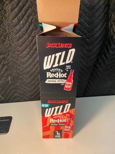 AS 2 - Jack Links Wild Franks RedHot Chicken Sticks (Lot of 20)