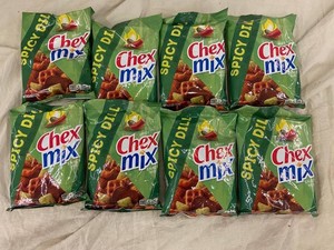 KS 2 - Chex Mix Spicy Dill Snack Mix 4.5oz (Lot of 8)