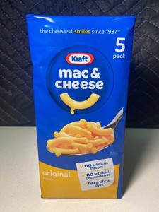 IRE 3 - Kraft Mac & Cheese 5 Pack - Original Flavor - No Artificial Flavors or Preservatives