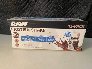 BP - RAW Protein Shake Chocolate 12-Pack