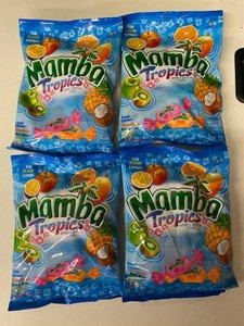 CO 4 - Mamba Tropics Fruit Chews 120-Count Bags (Lot of 4)