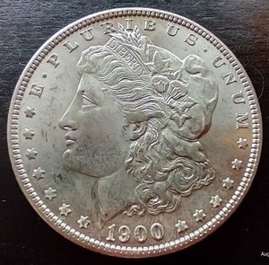 Beautiful 1900 Morgan Dollar