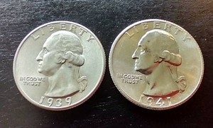 (2) Uncirculated Silver Quarters