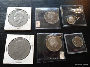 Small Mixed US Coin Lot - Proofs, Etc