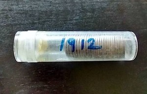 Partial Roll of 1912 Wheat Pennies