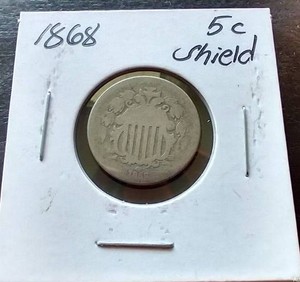 1868 Shield Nickel