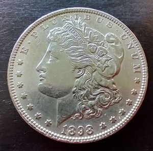 Beautiful 1898 Morgan Dollar