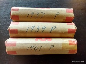(3) Wheat Penny Rolls