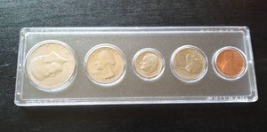 Compiled 1982 Uncirculated Coin Set