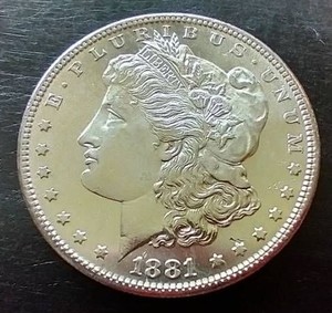 1881-S Morgan Dollar