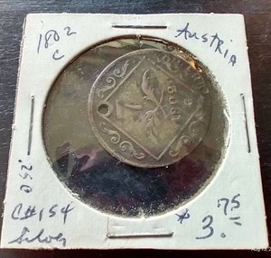 1802 Austria Silver Coin