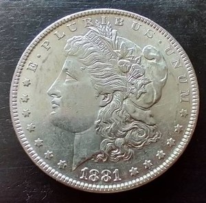Beautiful 1881 Morgan Dollar