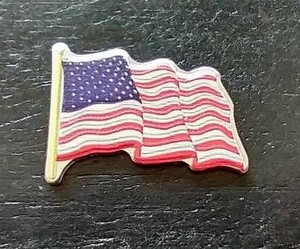 US Flag 1 Gram Silver Bar