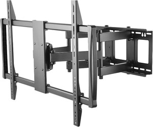 HumanCentric Heavy Duty Full Motion TV Wall Mount for 60-100 TVs,  176lb Capacity, 15  Tilt, 45  Swivel, 24 Extension, Max VESA 900x600mm, Flat or Curved, Wood or Concrete, Hardware Included