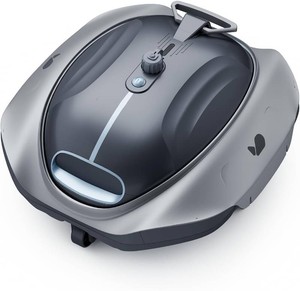 $270 (2026 New) Bubot 300P Cordless Pool Vacuum for Above Ground Pool, Robotic Pool Cleaner with Bluehole Suction, DirtLock 2.0, Dual Filters for Above-Ground Flat Pools up to 850 Sq.Ft. Obsidian