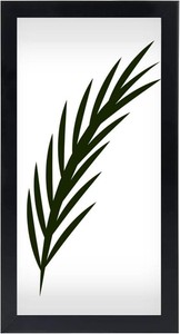 NAOKBOEE 10x18 Picture Frame in Black, Photo Frames with Plexiglass, Horizontal and Vertical Formats for Wall Mounting