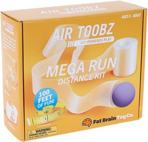 Fat Brain Toys Air Toobz Mega Run Distance Kit, DIY Accessory for Expanding Build-and-Play Possibilities, for Kids, Tweens, Teens Ages 6 and Up