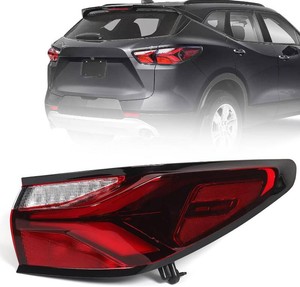 FIONE Tail Light Compatible with Chevy Blazer 2019-2022 Outer Rear LED Tail Light Brake Lamp Assembly Right Right Passenger Side