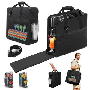 Carrying Bag for Ninja Slushie Machine FS301&FS300&FS305, Side-Opening  Travel Padded Storage Case, Heavy Duty Protector for Frozen Drink Maker Accessories, Suitable for Home, Outdoor & Party