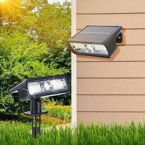 Toodour Solar Spot Light Outdoor, 5 PACK Solar Lights Outdoor with 2 Modes  Waterproof Solar Powered Flood Lights Landscape Lighting for Yard Garden Home Pathway Walkway Outdoor Decor - Cool White