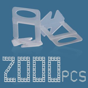 Tile Leveling System 116 Spacers Tile Leveler Clips DIY Tile Leveler Spacers 2000 Pcs for Professional Ceramic Tile and Stone Installation