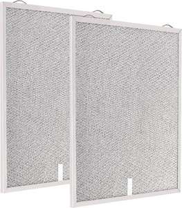 S99010430-002 Range Hood Filter for Broan-Nutone Range Hood - 2 pack  (15.75L x 13.88W x 0.39Th), kitchen exhaust fan filter, Effectively captures grease