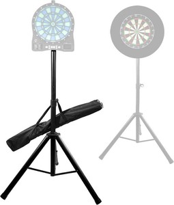 Turnart Dartboard Stand,Professional Dart Board Holder, 4KG Duty Portable Dartboard Stands for Adults, Dart Board Accessories Adjustable Height from 106 cm to 200 cm