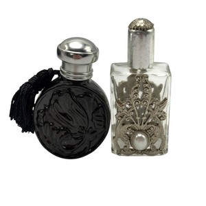 Vintage Max Factor Le Jardin dAmour Perfume & Ornate Decorative Perfume Bottle