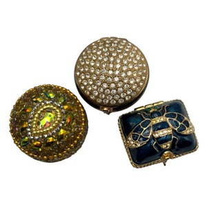 Decorative Crystal, Enamel & Beaded Trinket Box Collection