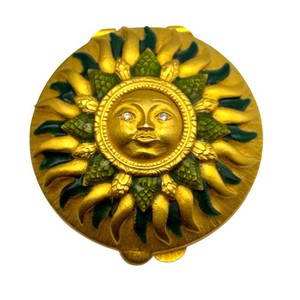 Bob Mackie Celestial Sun Crystal Trinket Box