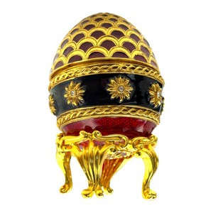 Joan Rivers Imperial Treasures Enamel Egg with Royal Carriage Surprise