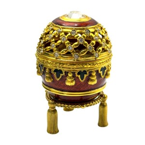 Joan Rivers Imperial Treasures Jeweled Perfume & Potpourri Egg
