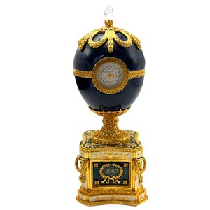 Joan Rivers Imperial Treasures 2007 Jeweled Egg Clock