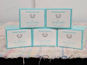 Set of 5 SmileFreshness PAPPRO WHITENING POWDER