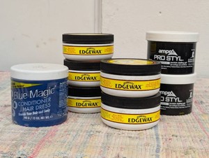 Mixed Lot of Hair Styling Gels and Wax