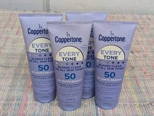Set of 4 Coppertone Every Tone Sunscreen Lotion SPF50
