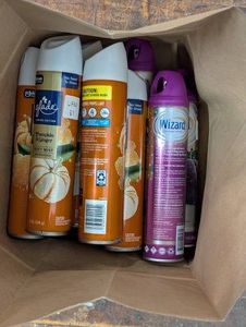 Mixed Lot of Glade Pumpkin & Ginger, Wizard Sugar Plum Breeze, Soft Mist Air Fresheners