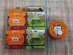 Mixed Lot of Hair Pomade & Edge Stay Gel