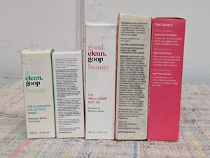 Small Lot of Good Clean Goop Beauty Skin Care
