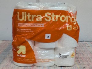 17 Pack Ultra Strong Premium Bath Tissue by Up&up
