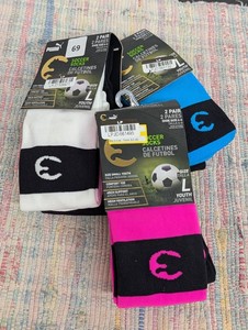 Puma Youth Size Large Soccer Socks
