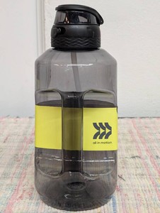 64 fl oz Tritan Bottle Black - All In Motion