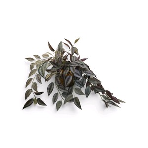 Faux Plant in Gold Bowl