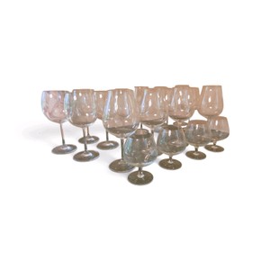 18 Pieces of Glassware